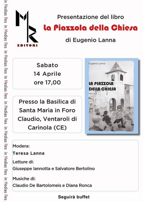 LA PIAZZOLA DELLA CHIESA, IL LIBRO DEL PROFESSOR EUGENIO LANNA