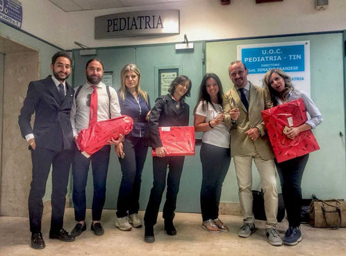 INIZIATIVA BENEFICA ALL'OSPEDALE DI NOCERA PER I PICCOLI DEGENTI