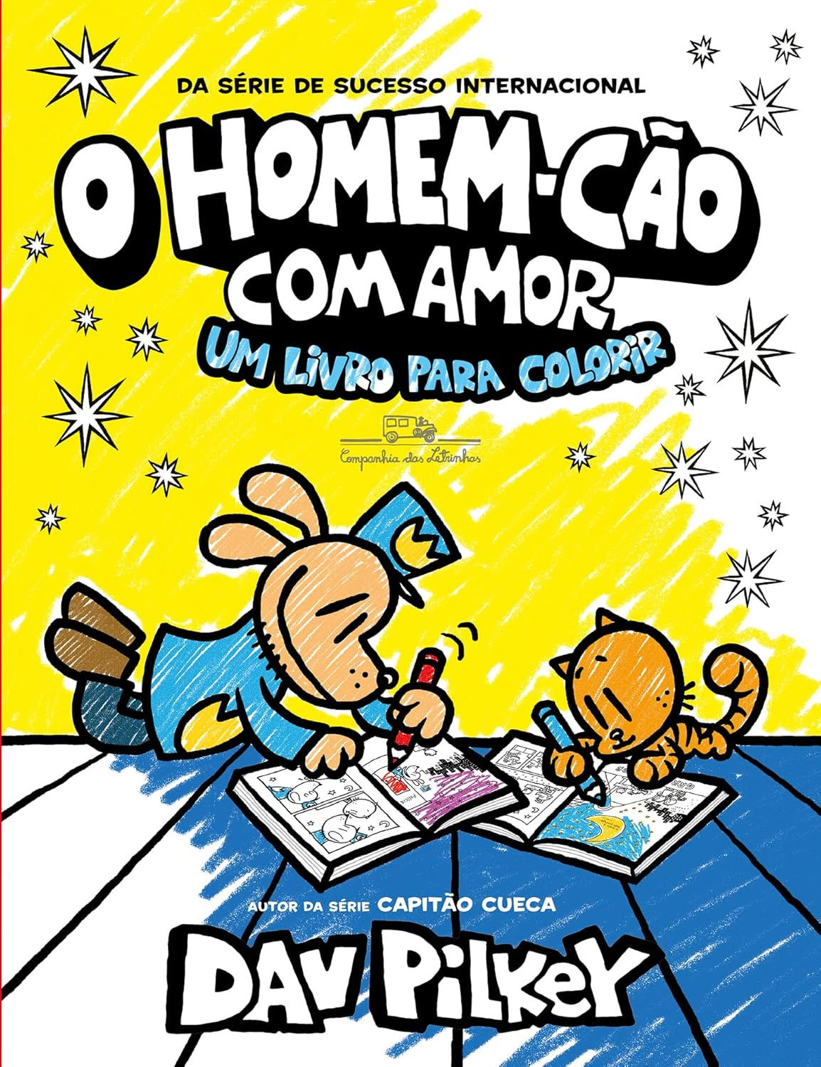 O HOMEM-CÃO COM AMOR: UM LIVRO PARA COLORIR