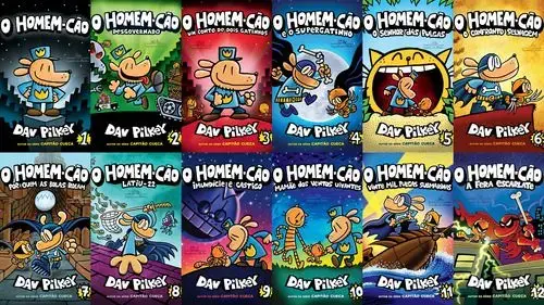 HOMEM-CÃO COLLECTION - BOOKS 1 TO 12