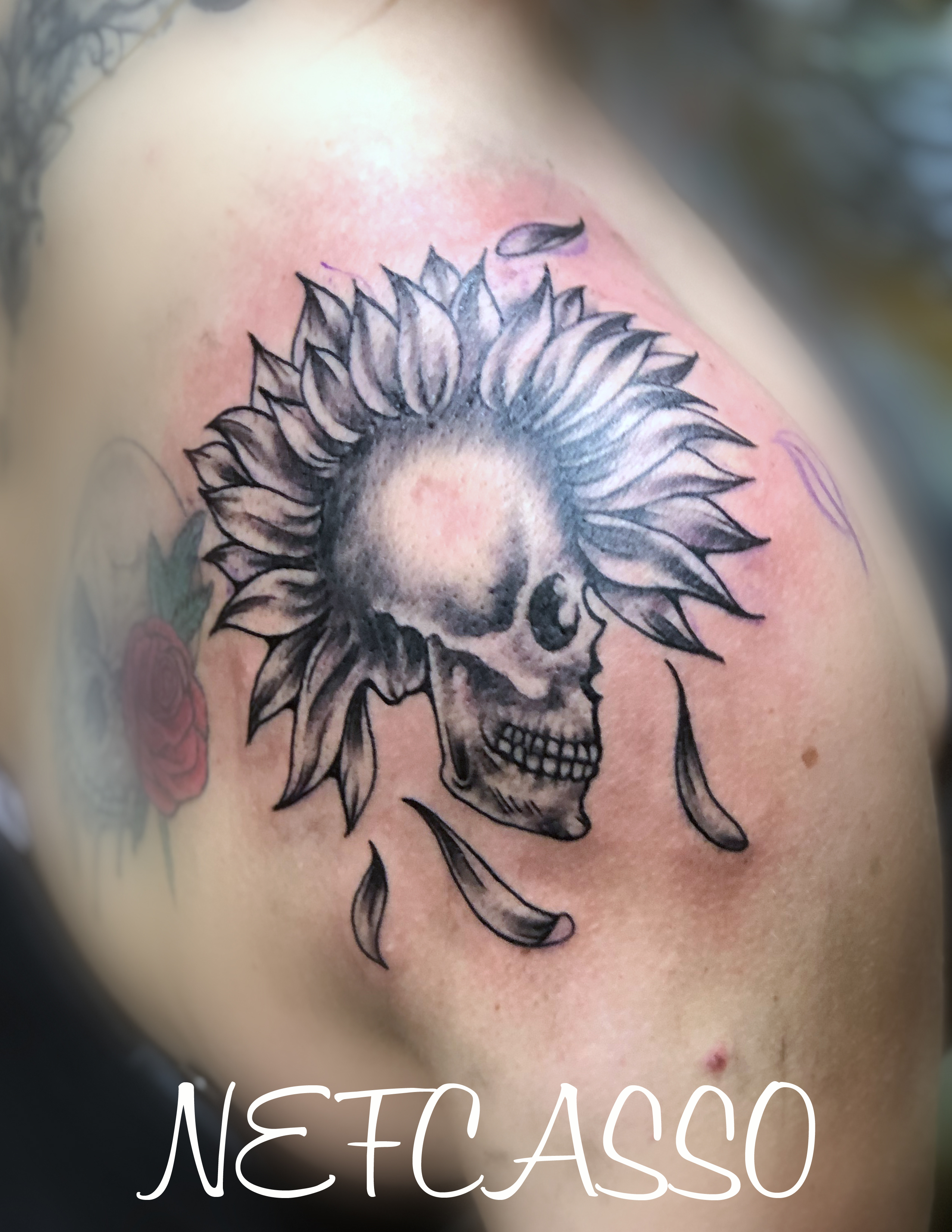 Skull flower