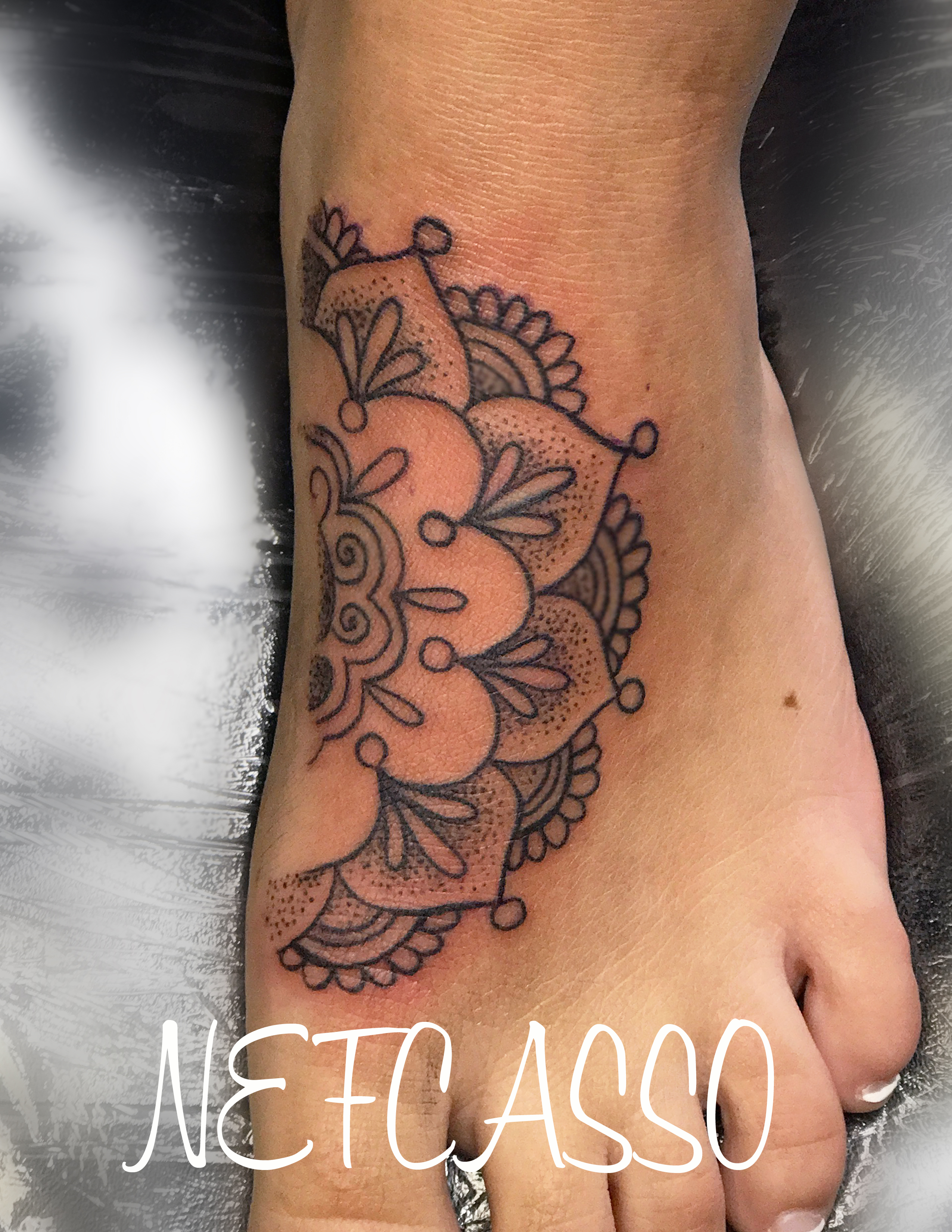 Foot Mandala