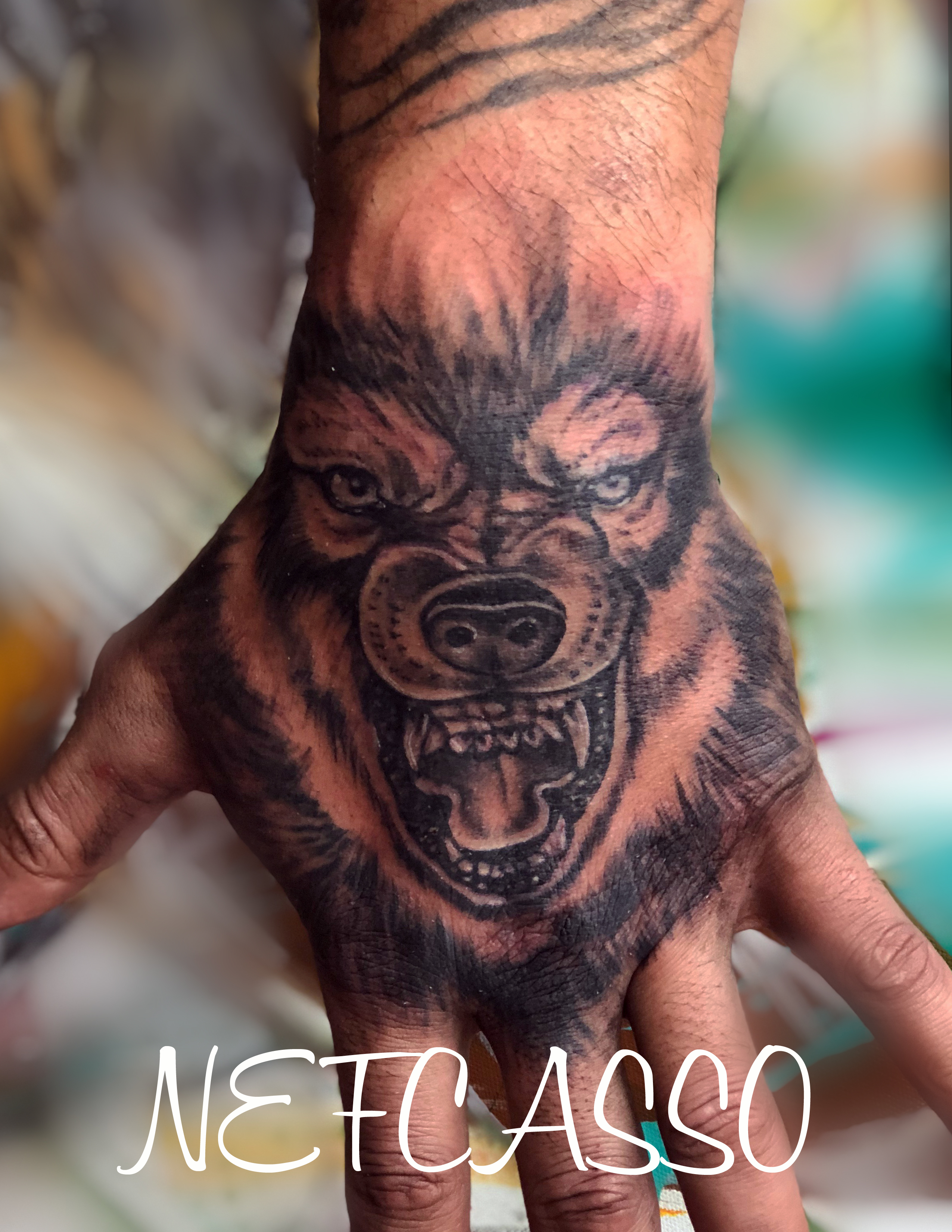 Wolf hand