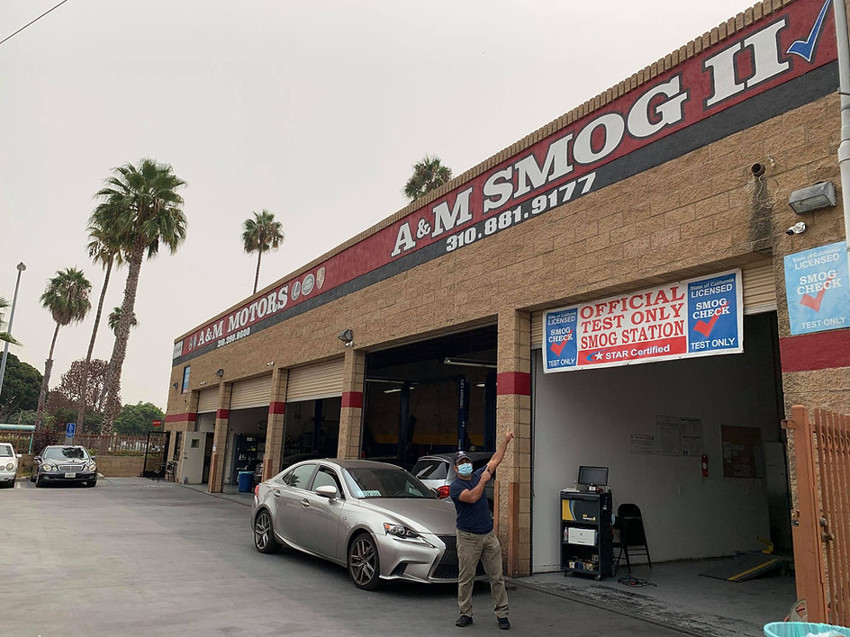 A & M Smog II STAR CERTIFIED CULVER CITY Mr. Milkan with FaceMask.j