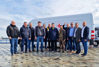 Un convoi cu ajutoare de la PMP pentru Ucraina a ajuns la Ismail/ Eugen Tomac: Ne-am încumetat să me