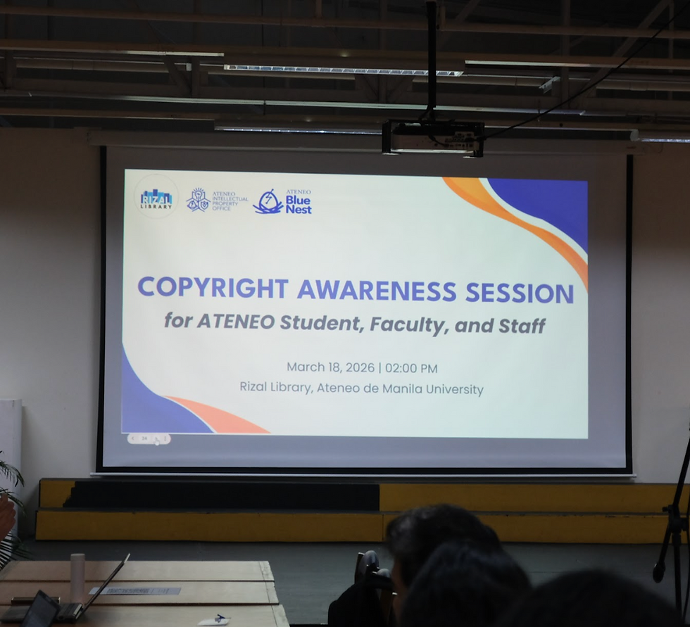Protecting Creativity: AIPO and Rizal Library Host Copyright Awareness Session for the Ateneo Community
