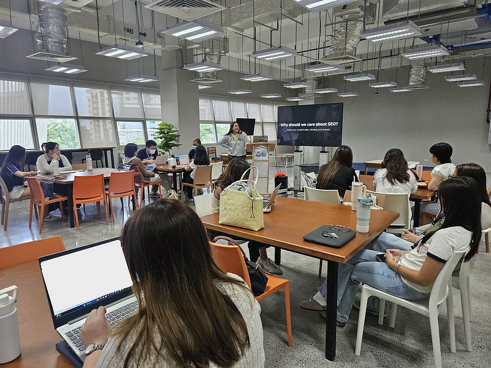 Photo: Workshop by Ms Guerrero