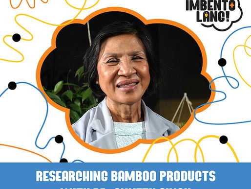Filipino Innovation in Focus: Dr. Anneth Singh and Bamboo Breakthroughs on 'Imbento Lang!' Podcast