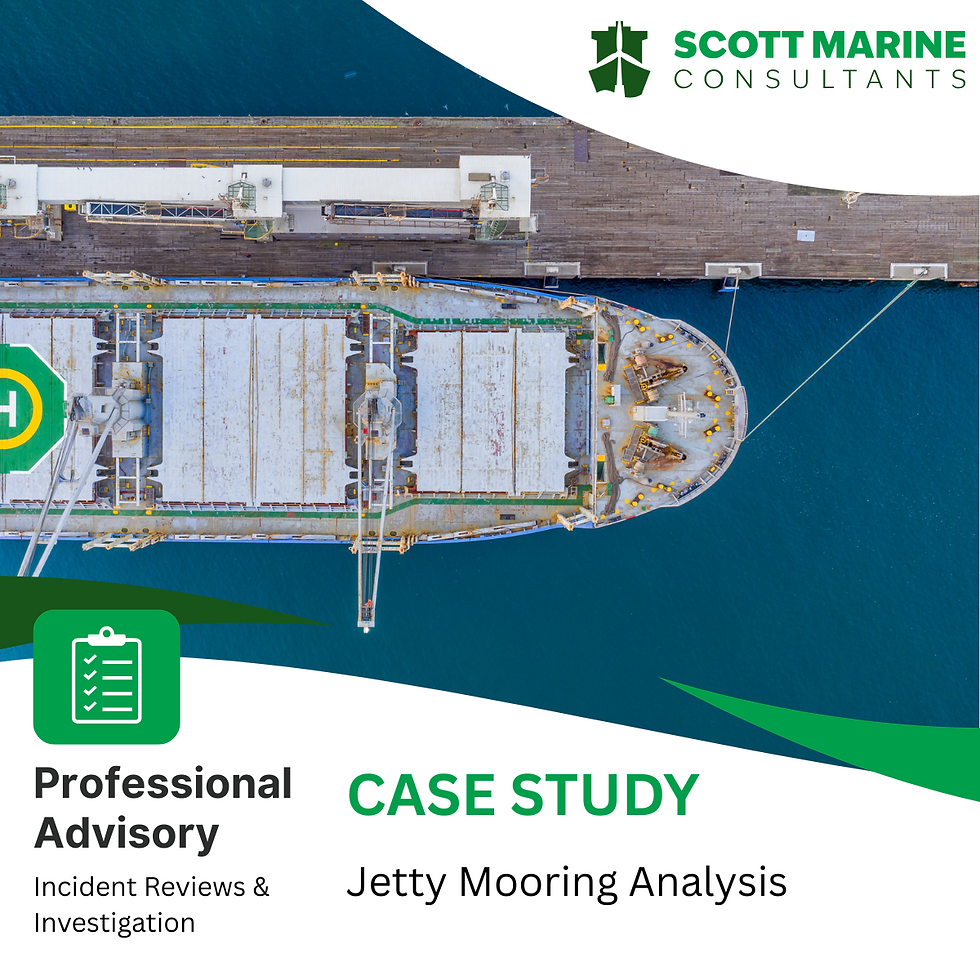 Case Study Jetty Mooring Analysis