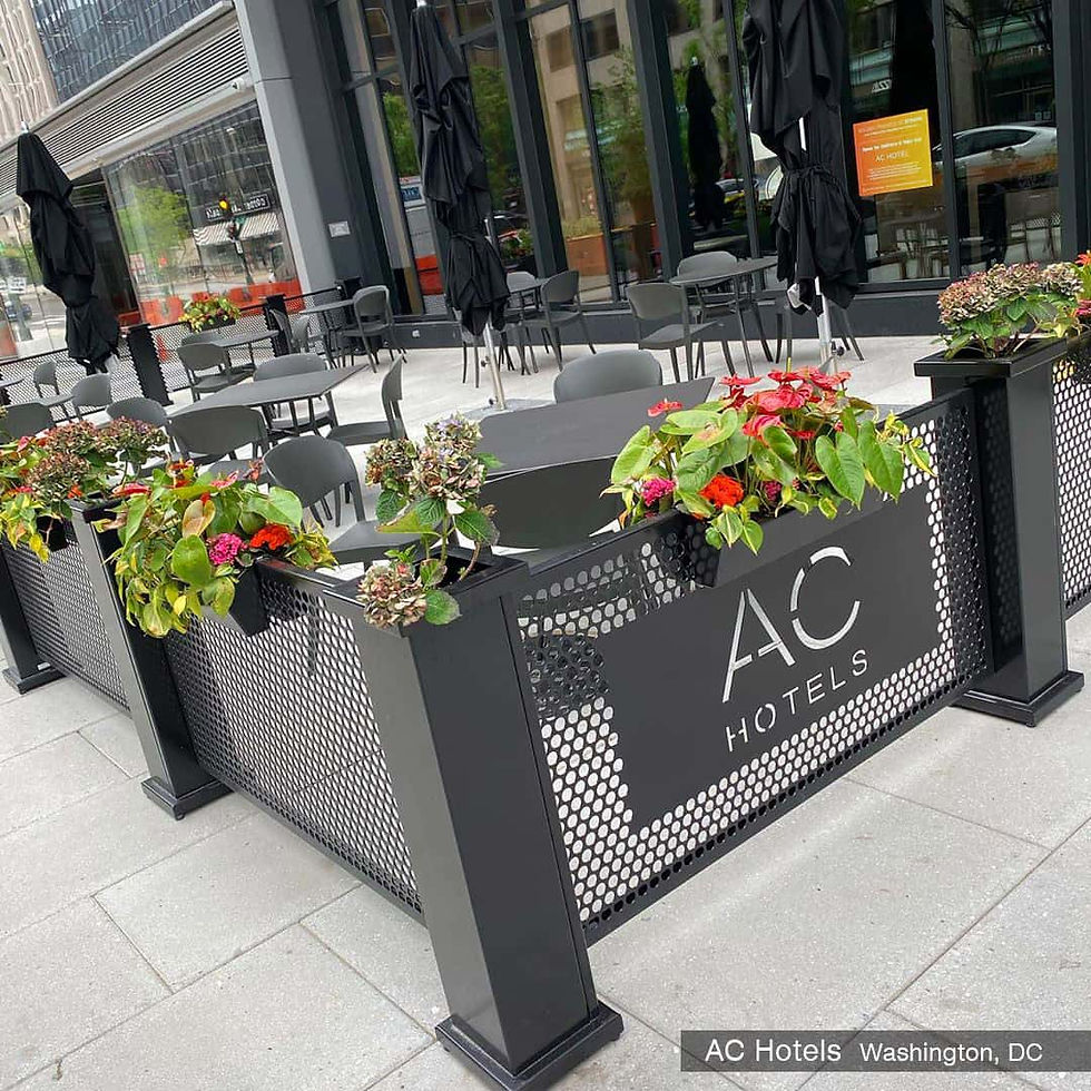 Fencing at AC Hotel, Washington, DC
