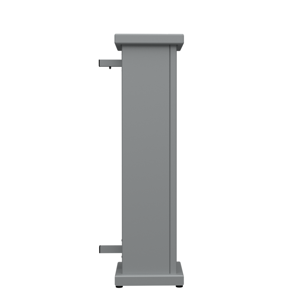 Thumbnail: Side view of a gray Essential Partition - 5' Extender Panel SelectSpace office product.