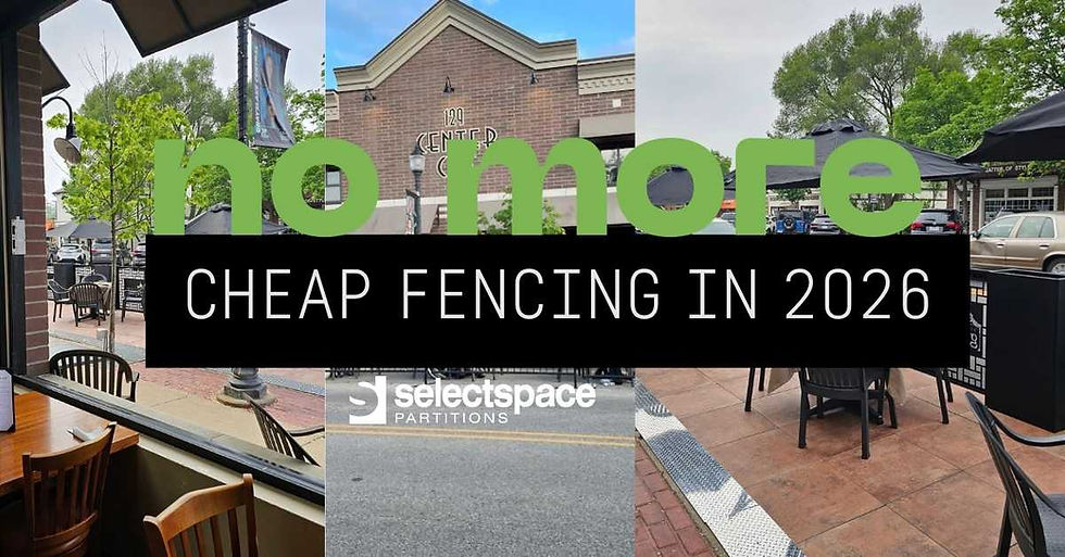 no more cheap fencing in 2026