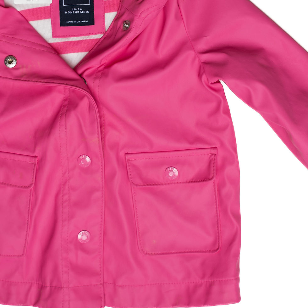 Thumbnail: 2T GIRL baby Gap Raincoat 18-24M