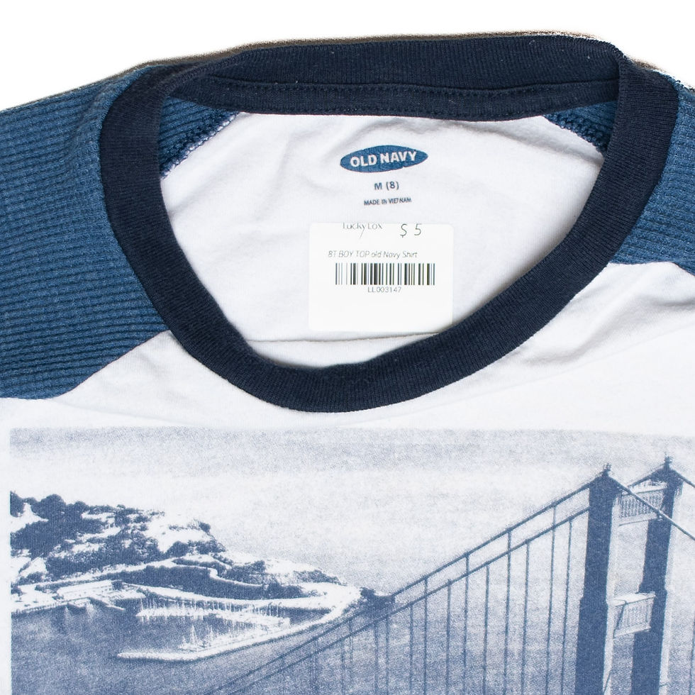 Thumbnail: 8T BOY TOP old Navy Shirt