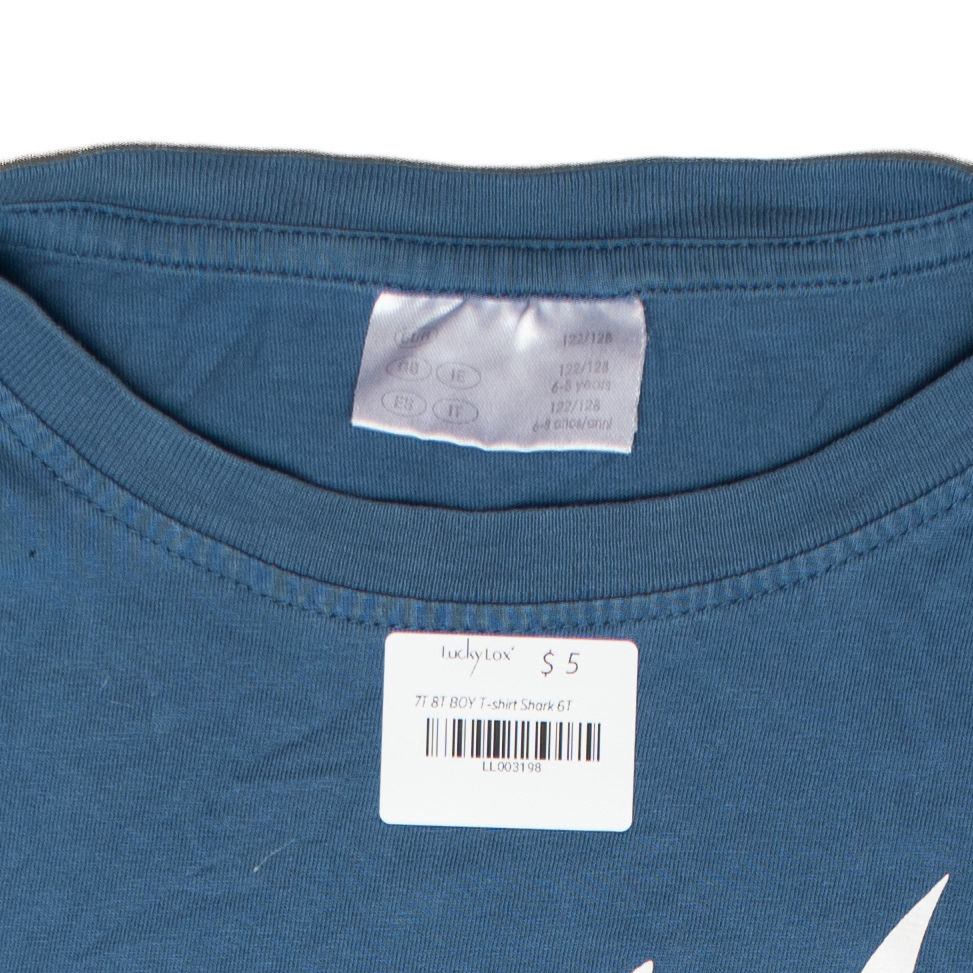 Thumbnail: 7T 8T BOY T-shirt Shark 6T