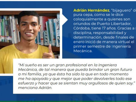 3 jóvenes del Caribe reciben beca Gecelca, ¡Conoce sus historias!