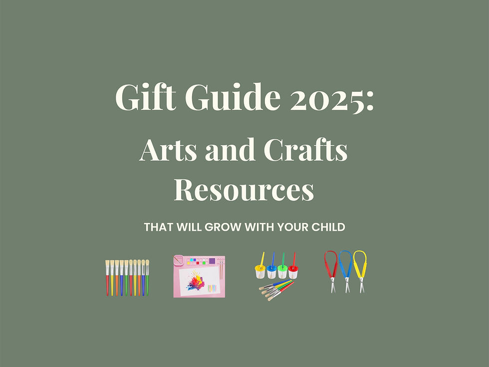 Gift Guide 2025: Arts and Crafts Resources