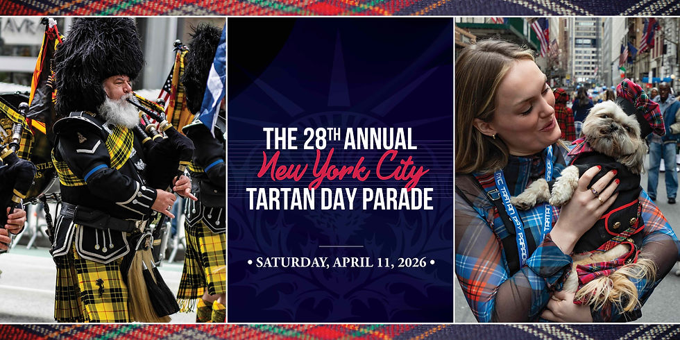 NYC Tartan Day Parade