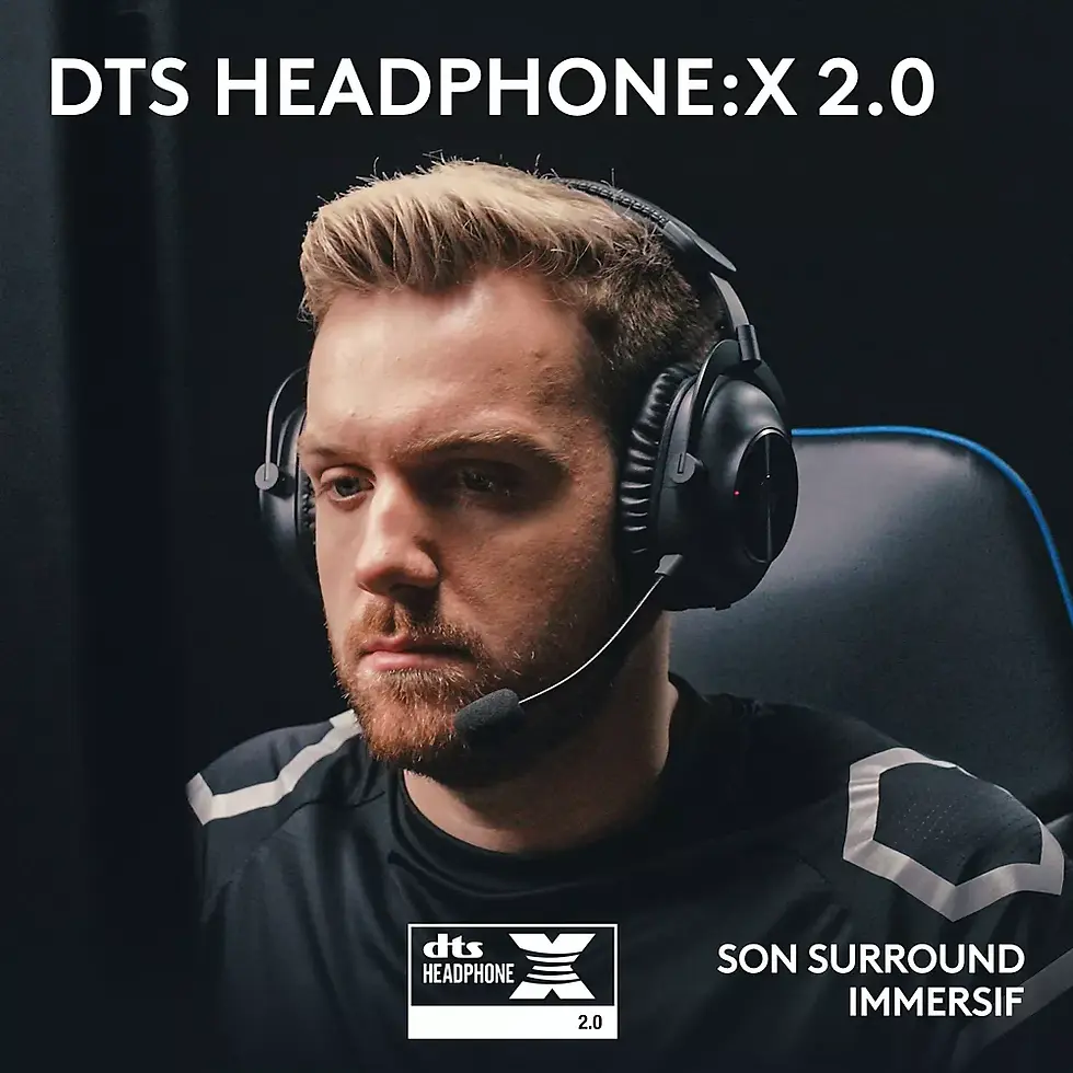 Thumbnail: LOGITECH G PRO X 2 Lightspeed gaming headset + Support