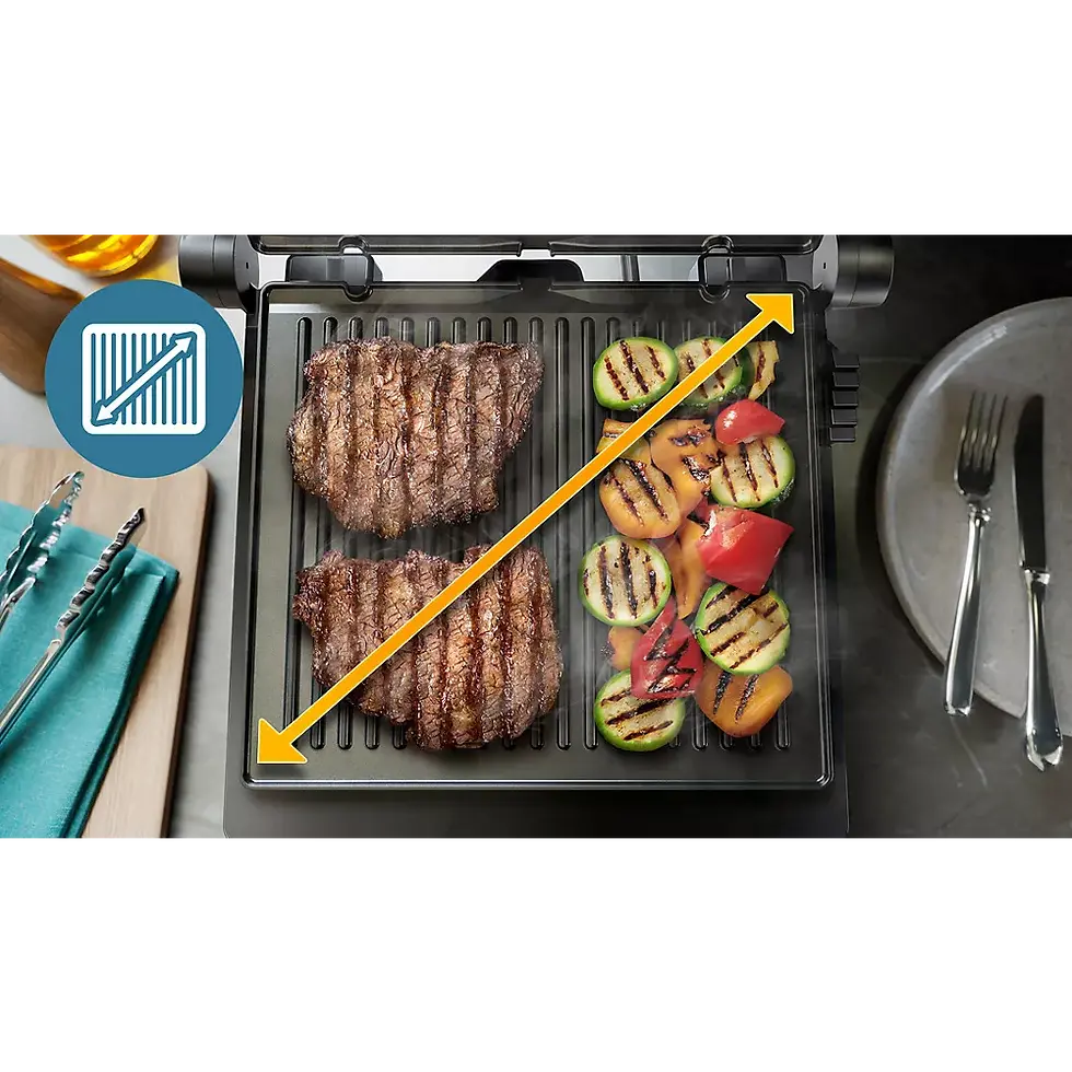 Miniaturbild: PHILIPS 7000 Serie HD6307/70 Schwarzer Grill