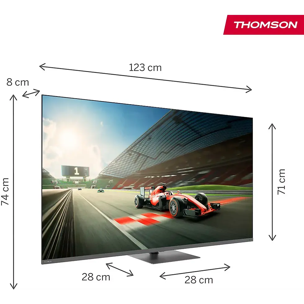 Miniatura: TV LED THOMSON 55QG7C04 – Immersion et qualité d’image à grand écran