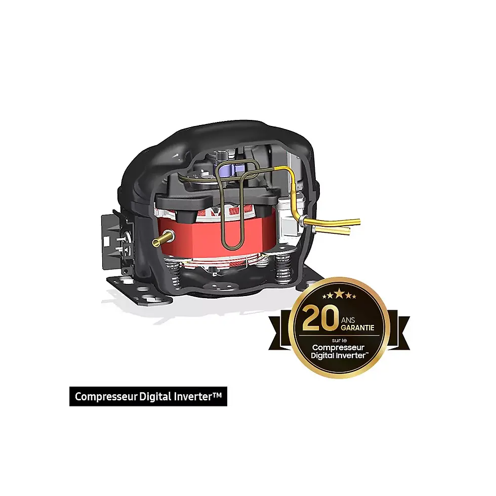 Thumbnail: SAMSUNG RB38C600DSA Combi Refrigerator