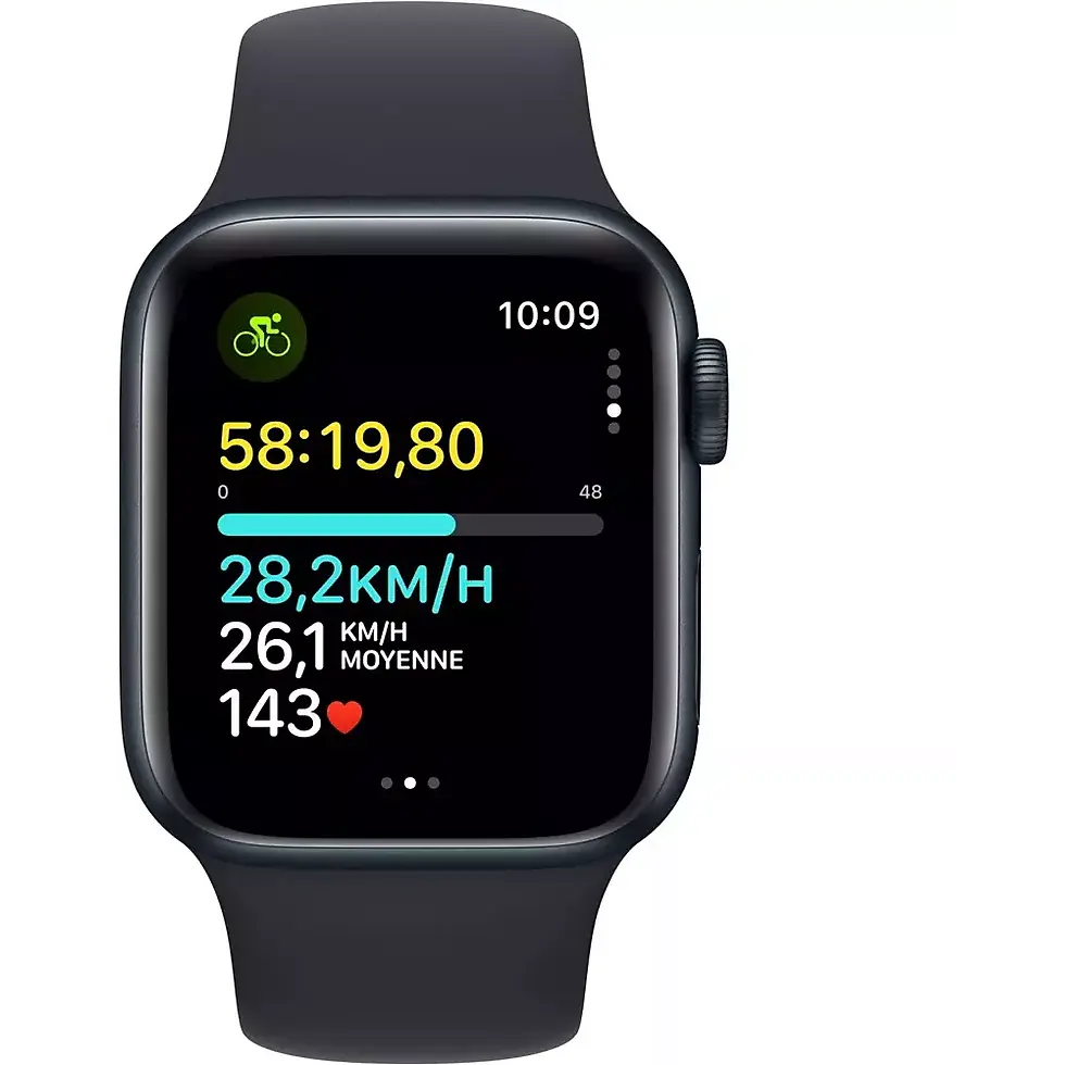 Miniatura: APPLE WATCH SE 40mm Minuit M/L