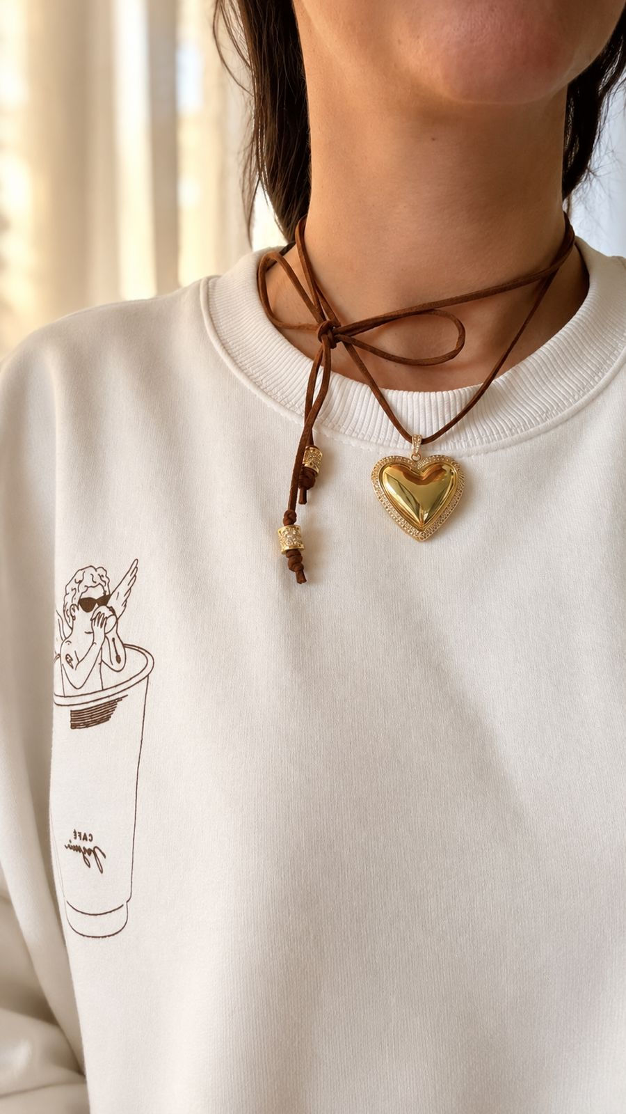 Miniatura: Corazón Gamuza