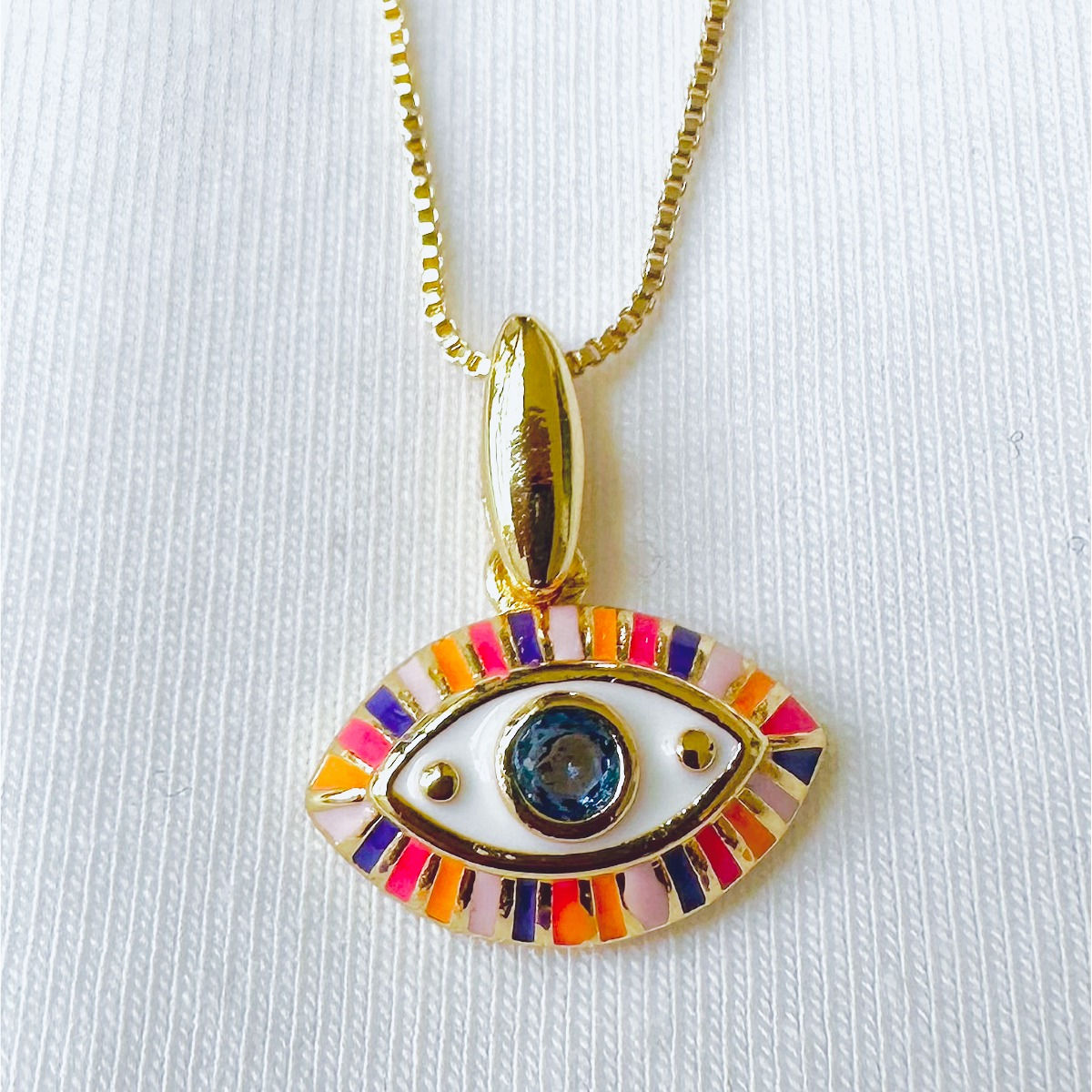 Ojito chico esmaltado