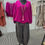 Thumbnail: Magenta mohair jumper