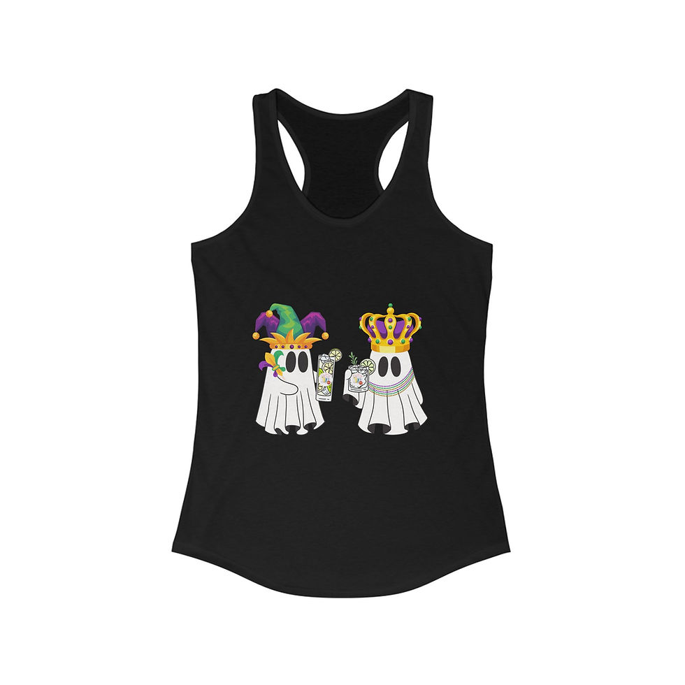 Thumbnail: Mardi Gras Women's Ideal Racerback Tank