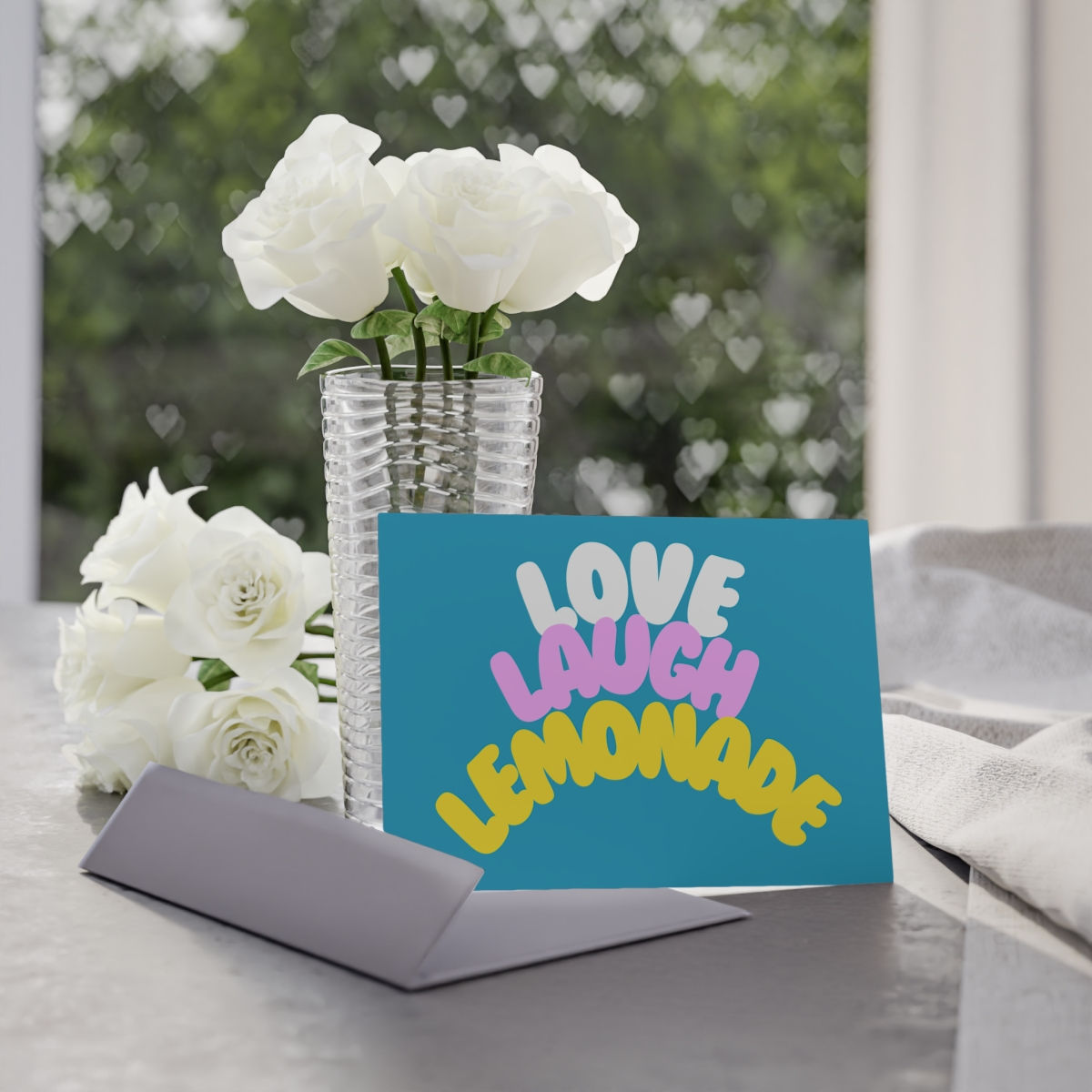 Love Laugh Lemonade Cards (Two-sided print)