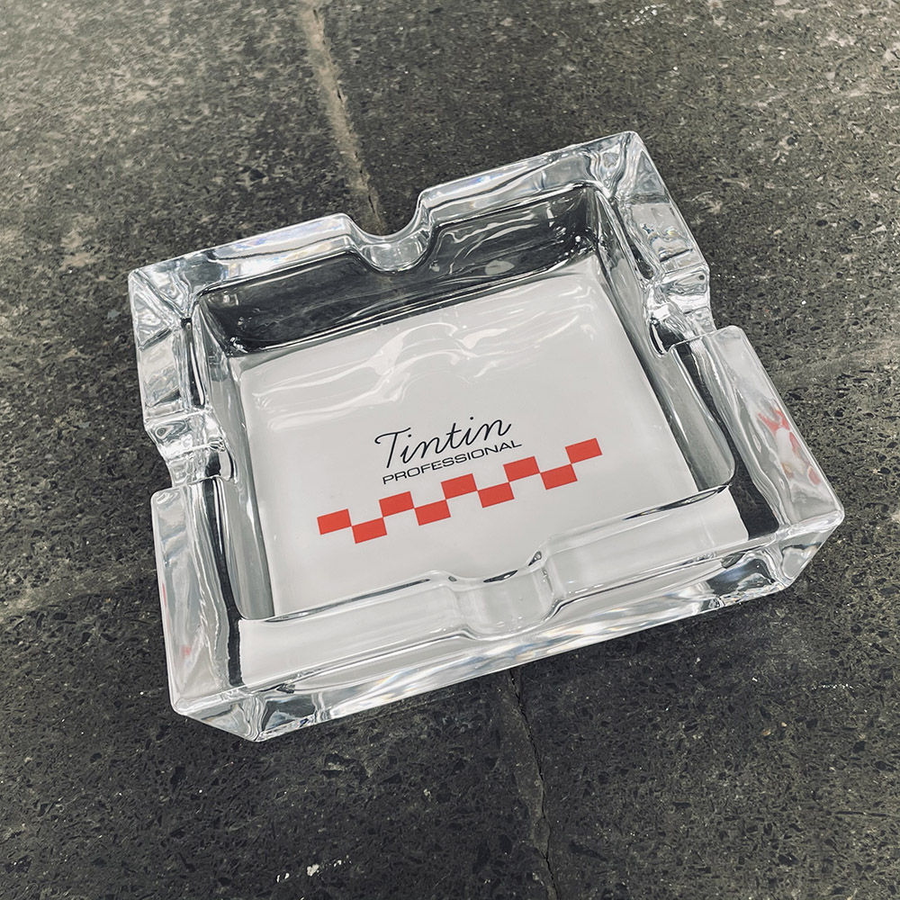 Ashtray "The Tintin", white