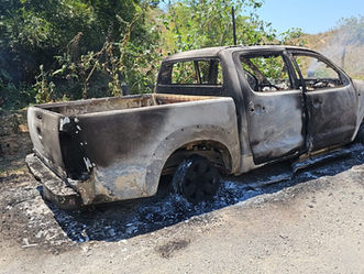 CARRO USADO NO CRIME DO HOSPITAL É ENCONTRADO INCENDIADO EM RESENDE