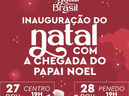 Montagem de Natal segue em Itatiaia, que se prepara para ser a “Casa de Natal” no Brasil