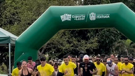 "Corrida e Caminhada Setembro Amarelo" conta com centenas de participantes em Itatiaia