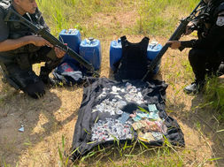 Operação contra o tráfico: PM prende homem e apreende drogas, em Resende