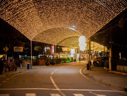 Natal dos Sonhos: túnel de luzes atrai turistas para Penedo