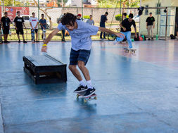 ‘Time for Change’ reúne skatistas da cidade e da região, em Itatiaia