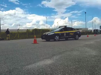 7ª DEL da PRF realiza treinamento de Condução Veicular Policial, em Itatiaia