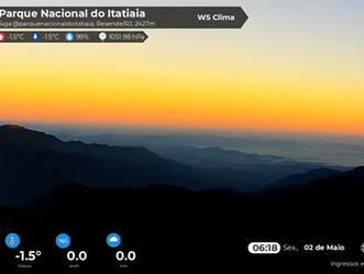 Primeiras temperaturas negativas: Parque Nacional amanhece com -1,5º