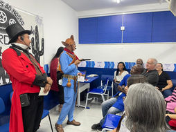 Alunos da Faetec Itatiaia promovem evento de cordel com acessibilidade