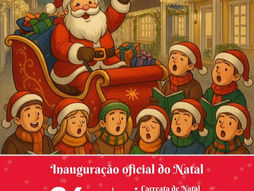 Penedo se prepara para a inauguração oficial do Natal 2025 na Pequena Finlândia