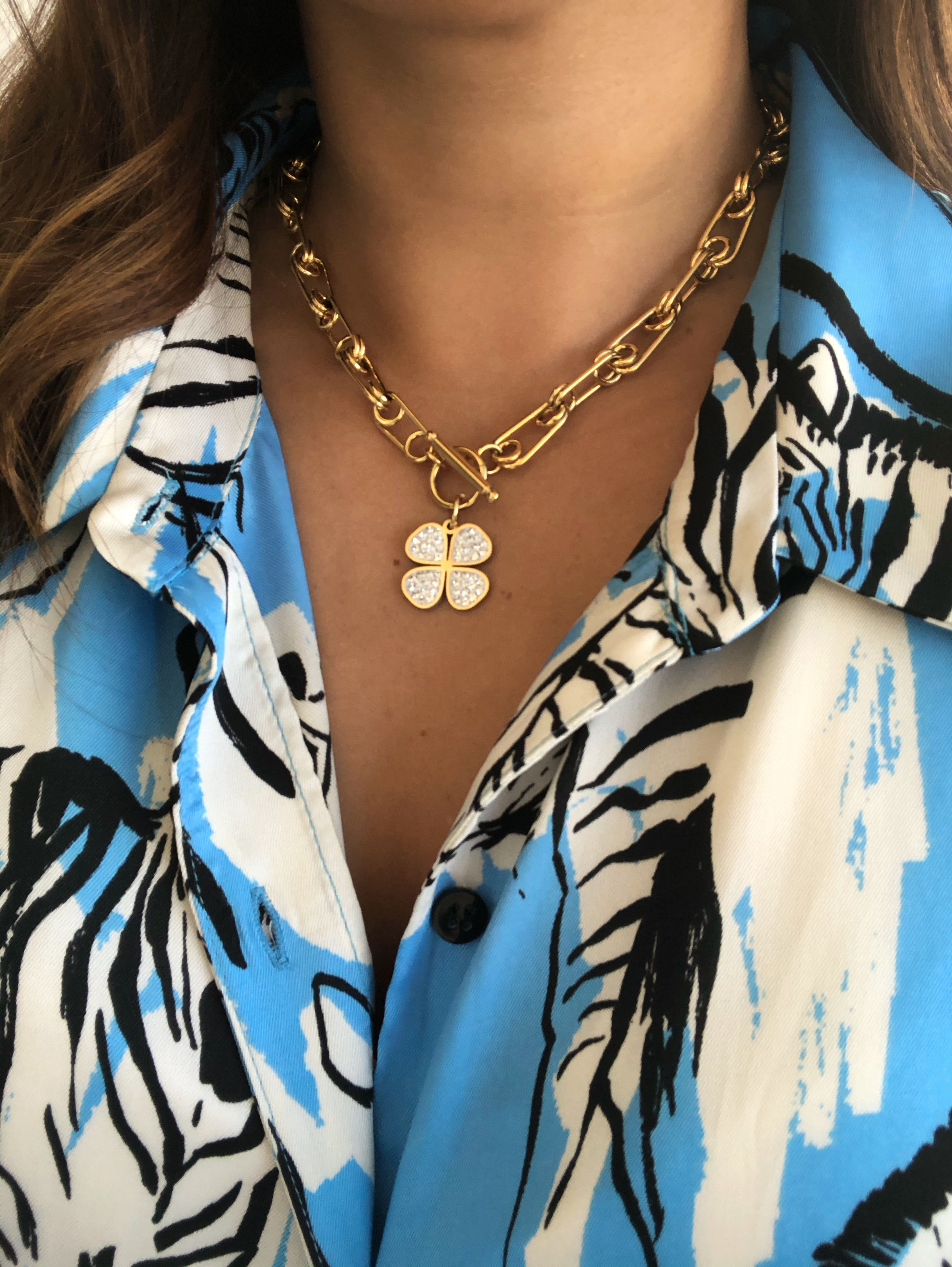 PAMELA GOLD necklace