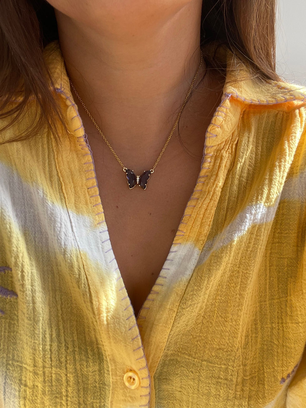 Miniature : Collier BUTTERFLY GOLD