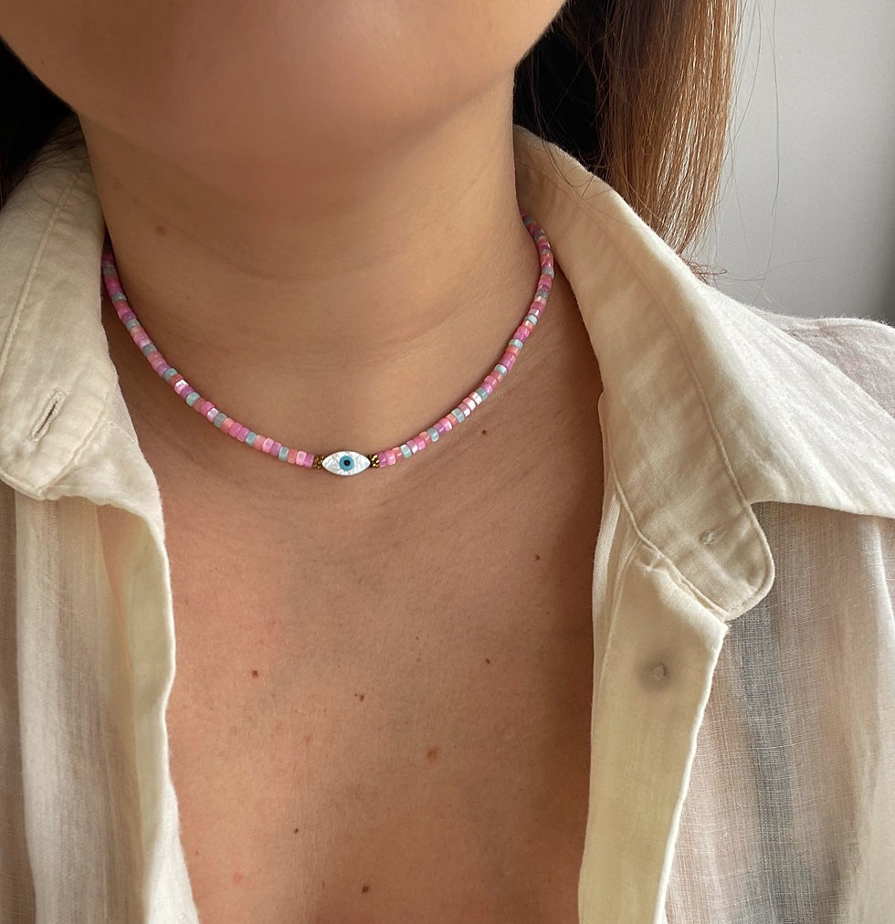 Miniatura: Colar CAPRI MULTICOLOR