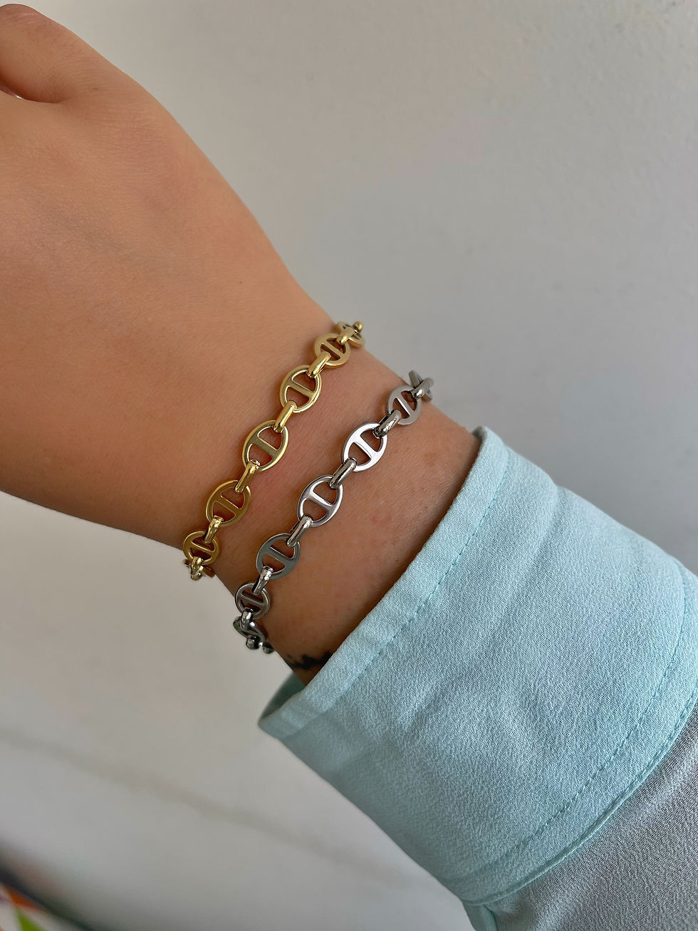 Miniatura: Pulseira malha H