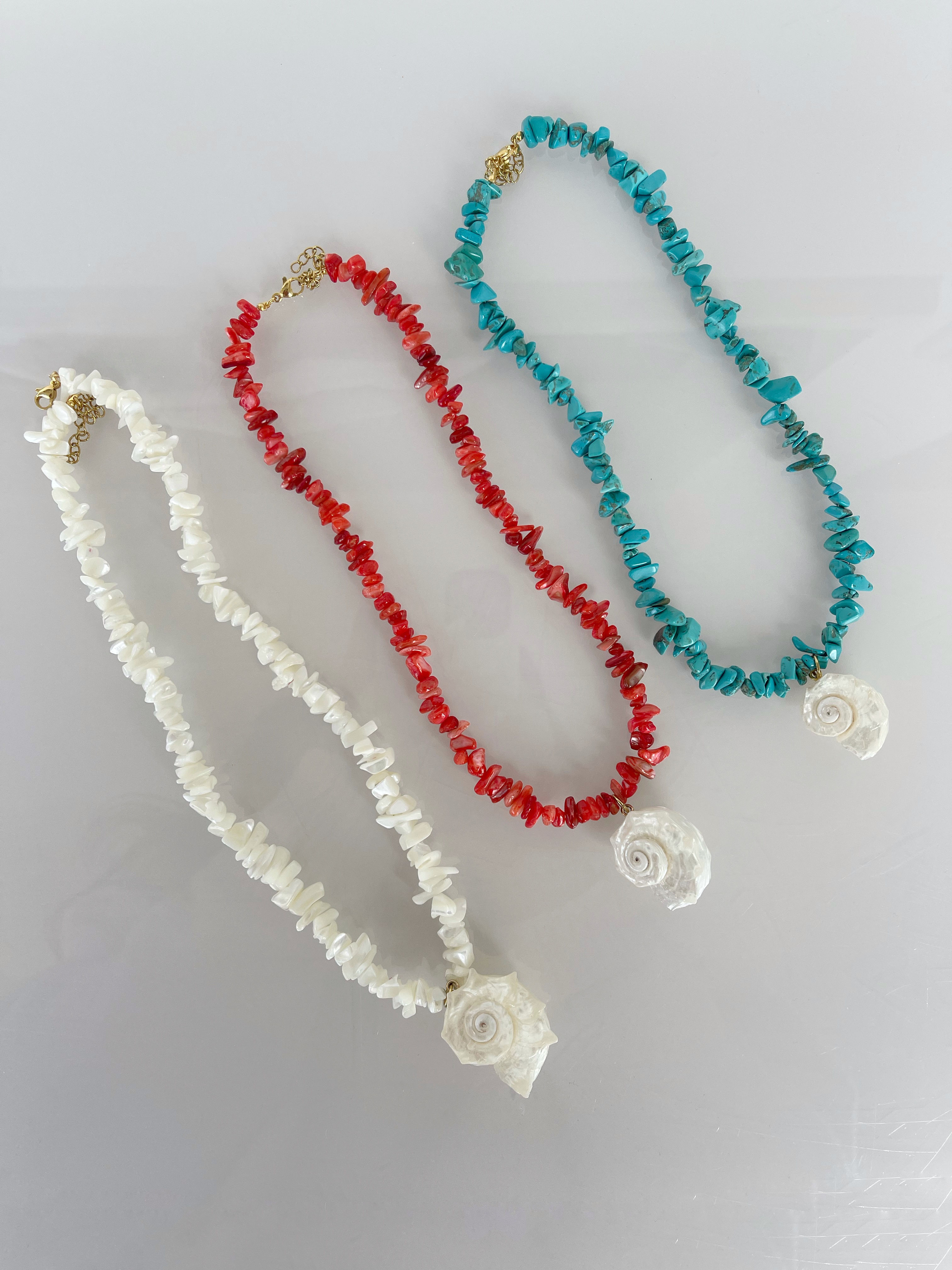 Colar CONCHA NATURAL