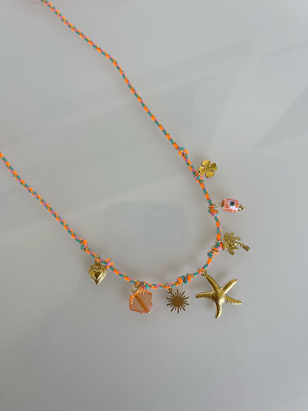 Miniatura: Colar Charm LARANJA
