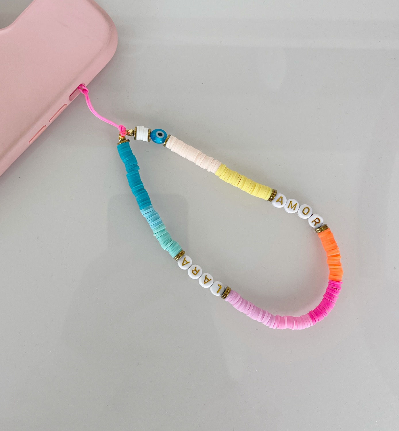Phone charm RAINBOW